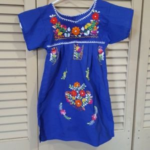 Moo Moo, Mexican Hobo, Embroider Pubela dress
